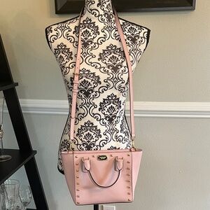 Micheal Kors Pink Studded Handbag